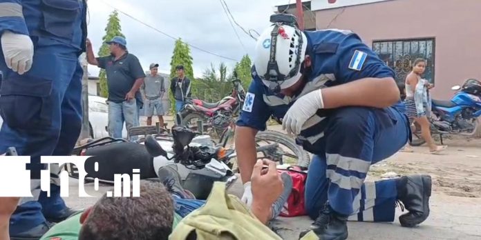 Foto: Cámaras captan accidente en Estelí /TN8 Foto: Cámaras captan accidente en Estelí /TN8