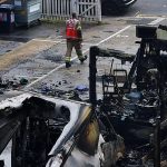 Foto: Atacan con bombas incendiarias una sinagoga en Londres /Cortesía