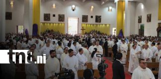 Foto: Sacerdotes de Managua renuevan su fe/Cortesía