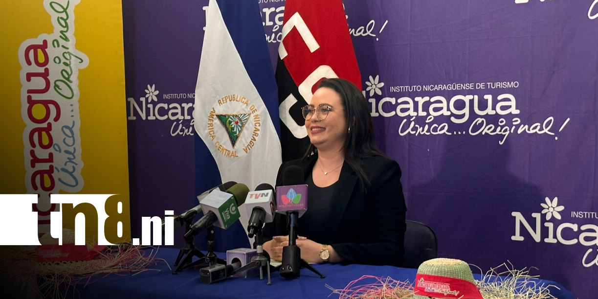 Foto: Conferencia de prensa del INTUR Nicaragua / TN8
