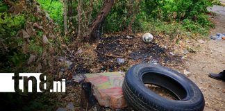 Foto: Predio donde un hombre sufrió quemaduras en Rivas / TN8