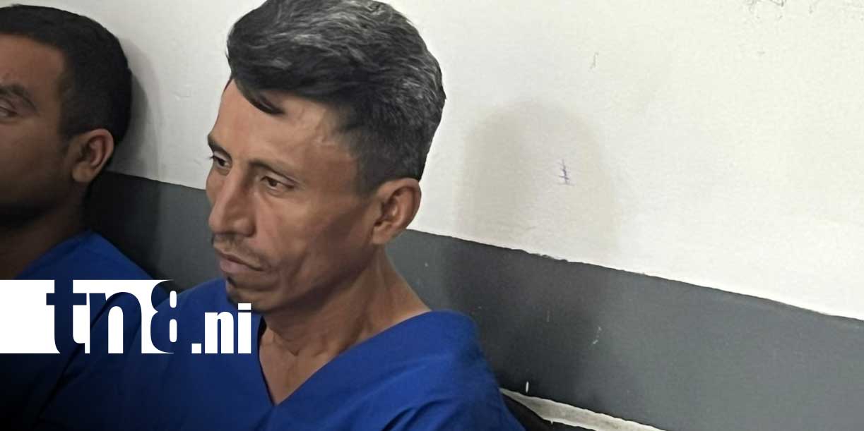 Foto: Rubén Darío Urbina acusado por robo en Managua / TN8