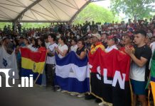 Foto: Actividad deportiva en la UNAN-Managua en honor a Roberto González / TN8