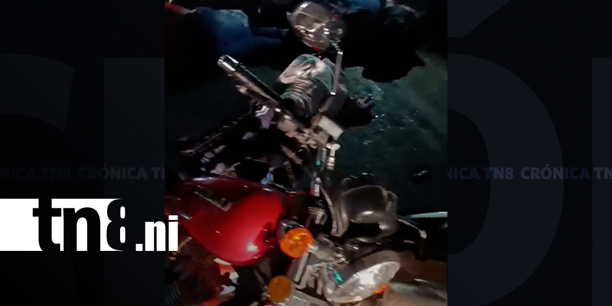Foto: Accidente de tránsito en Ciudad Darío, Matagalpa / TN8