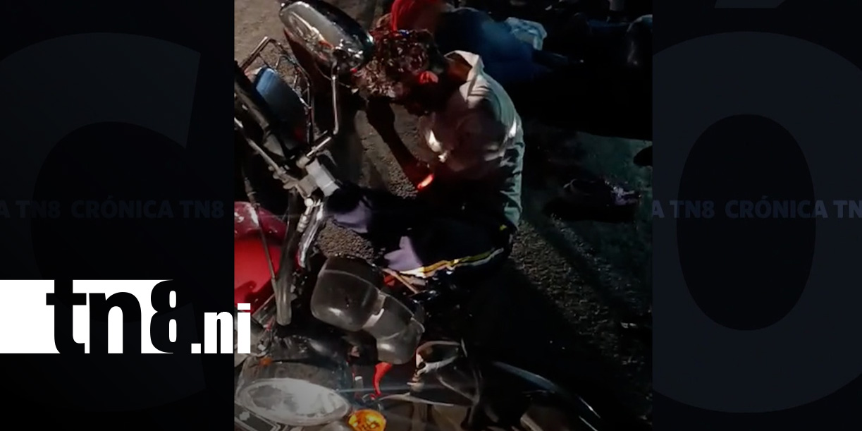 Foto: Accidente de tránsito en Ciudad Darío, Matagalpa / TN8