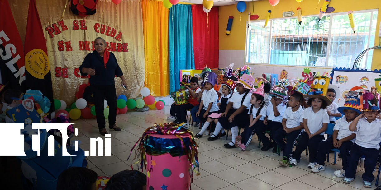 Foto: Ambiente de clases y teleclases en Nicaragua