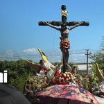 Caminando con Cristo: devotos cumplen promesas en la Catedral de Managua Foto: pasión de Cristo en la Catedral de Managua/TN8
