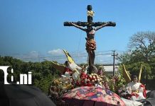 Foto: pasión de Cristo en la Catedral de Managua/TN8