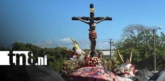 Foto: pasión de Cristo en la Catedral de Managua/TN8