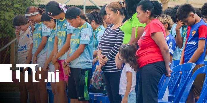 Foto: Tipitapa fortalece la convivencia y estilos de vida saludables con nueva cancha/TN8