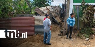 Foto: Albañil queda prensado tras colapso de muro en Managua/TN8