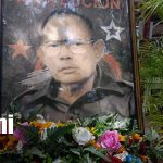 Foto: Homenaje al Comandante Tomás Borge en los Centros Tecnológicos de Managua / TN8
