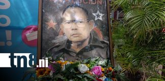 Foto: Homenaje al Comandante Tomás Borge en los Centros Tecnológicos de Managua / TN8