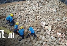 Bomberos: Ejercicios de rescate y salvamento honran legado de Tomás Borge Foto: Ejercicios demostrativos de los Bomberos de Nicaragua / TN8