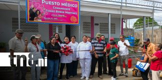 Foto: Puesto médico Tomás Borge, en Managua / TN8