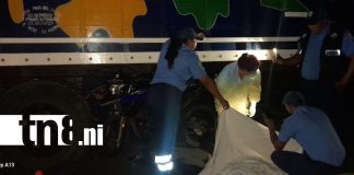 Foto: Motociclista pierde la vida tras violento choque en Chontales /TN8