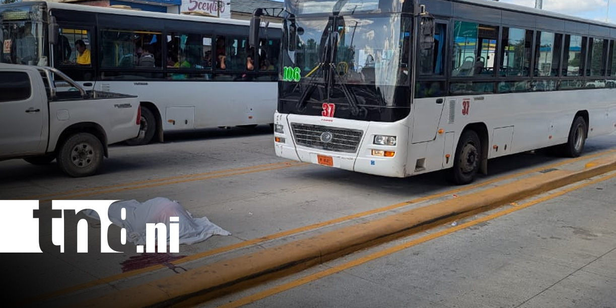Foto: Mortal accidente en El Zumen, Managua / TN8