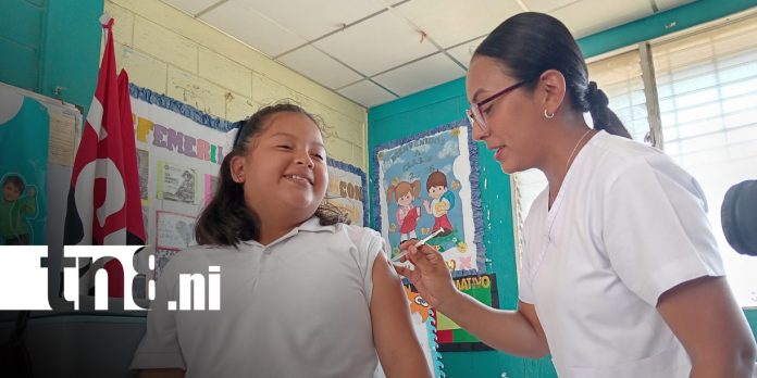 Foto: Vacunación contra el VPH en Nicaragua / TN8 Foto: Vacunación contra el VPH en Nicaragua / TN8