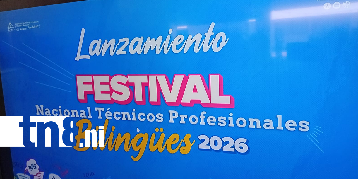 Foto: Talento en idiomas durante festival bilingüe en Managua /TN8