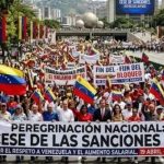 Foto: Venezuela se moviliza en tres rutas por la paz /Cortesía