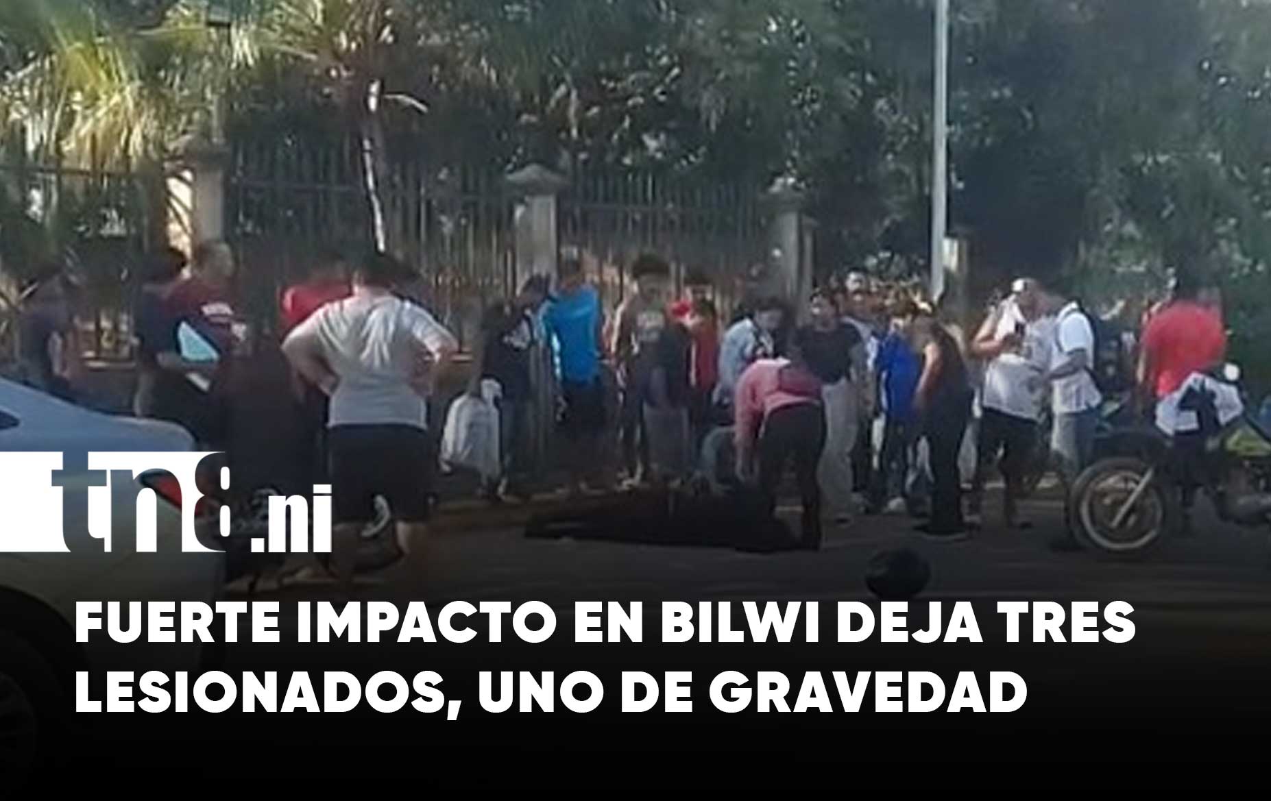 Fuerte accidente en Bilwi deja tres personas lesionadas, uno en estado ...