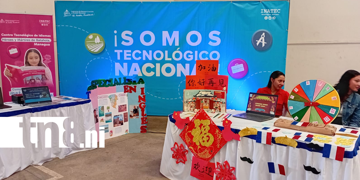 Foto: Talento en idiomas durante festival bilingüe en Managua /TN8