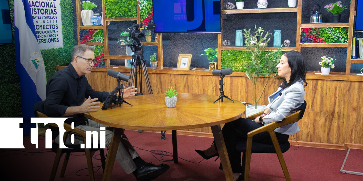 Foto: Karina Mejía, directora de la Secretaría de Promoción de Inversiones y Exportaciones de Nicaragua / TN8