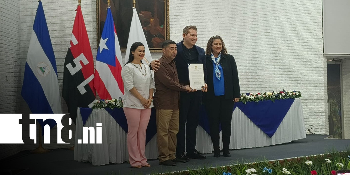 Foto: Nicaragua reconoce como huéspedes disntiguidos a familiares del evangelista Yiye Ávila / TN8