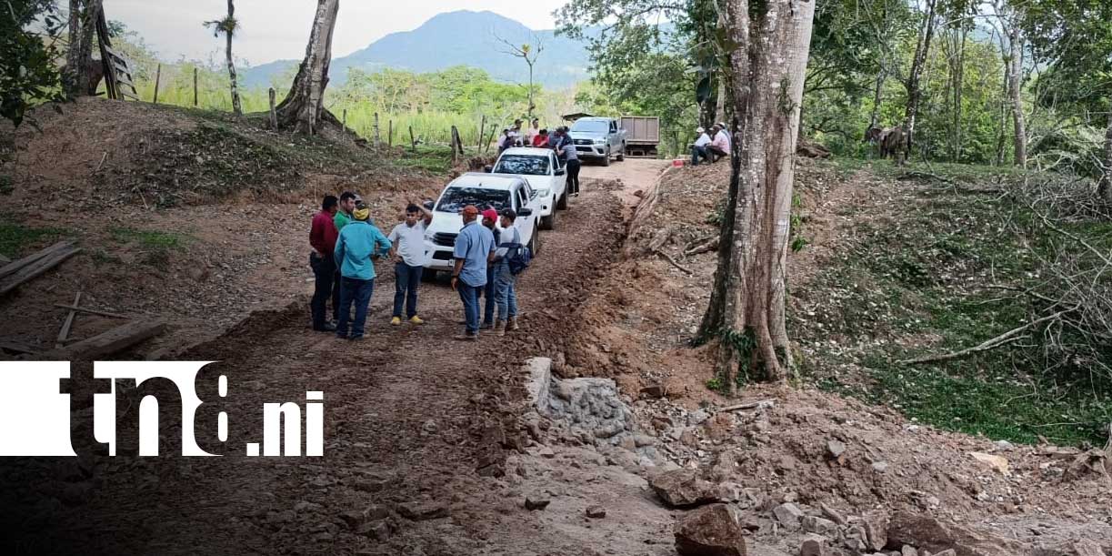 Foto: Caminos productivos en Matiguás/TN8