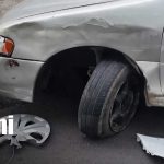 Impactante accidente en Altamira: conductor huye tras choque en Managua Foto: Accidente en Altamira y quejas por mal estacionamiento en Ciudad Jardín/TN8