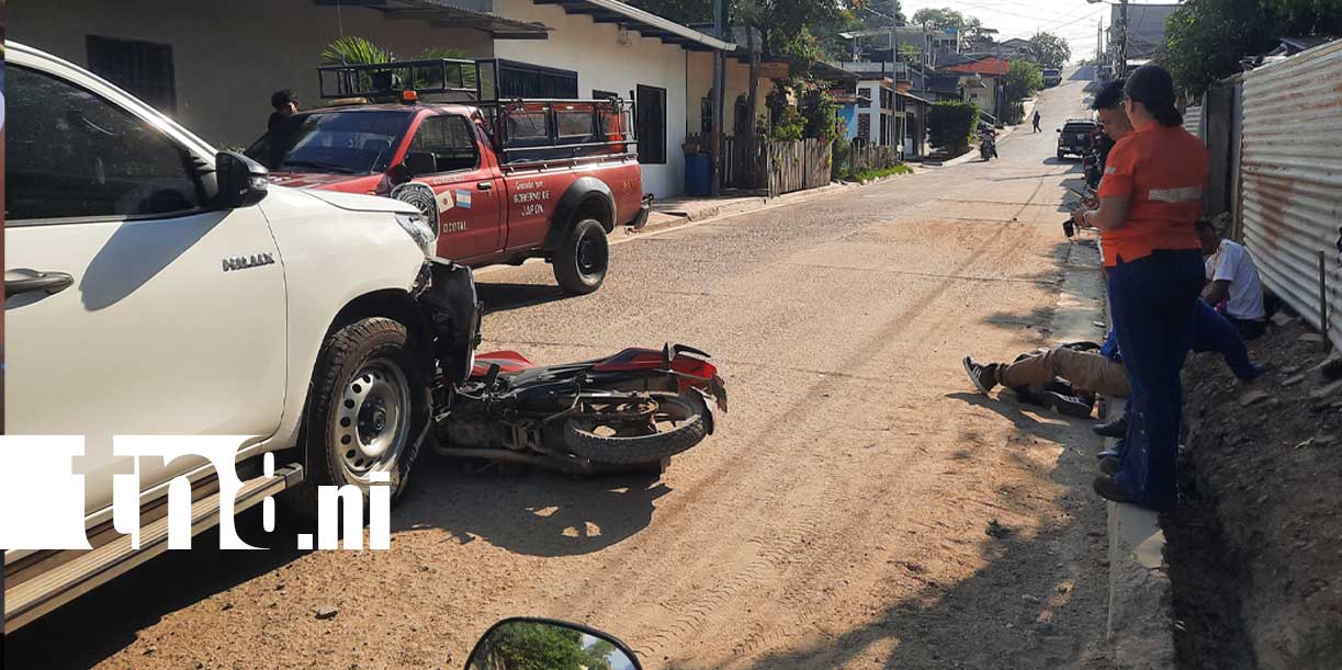 Foto: Accidentes en Ocotal, Nueva Segovia dejan varios lesionados/TN8