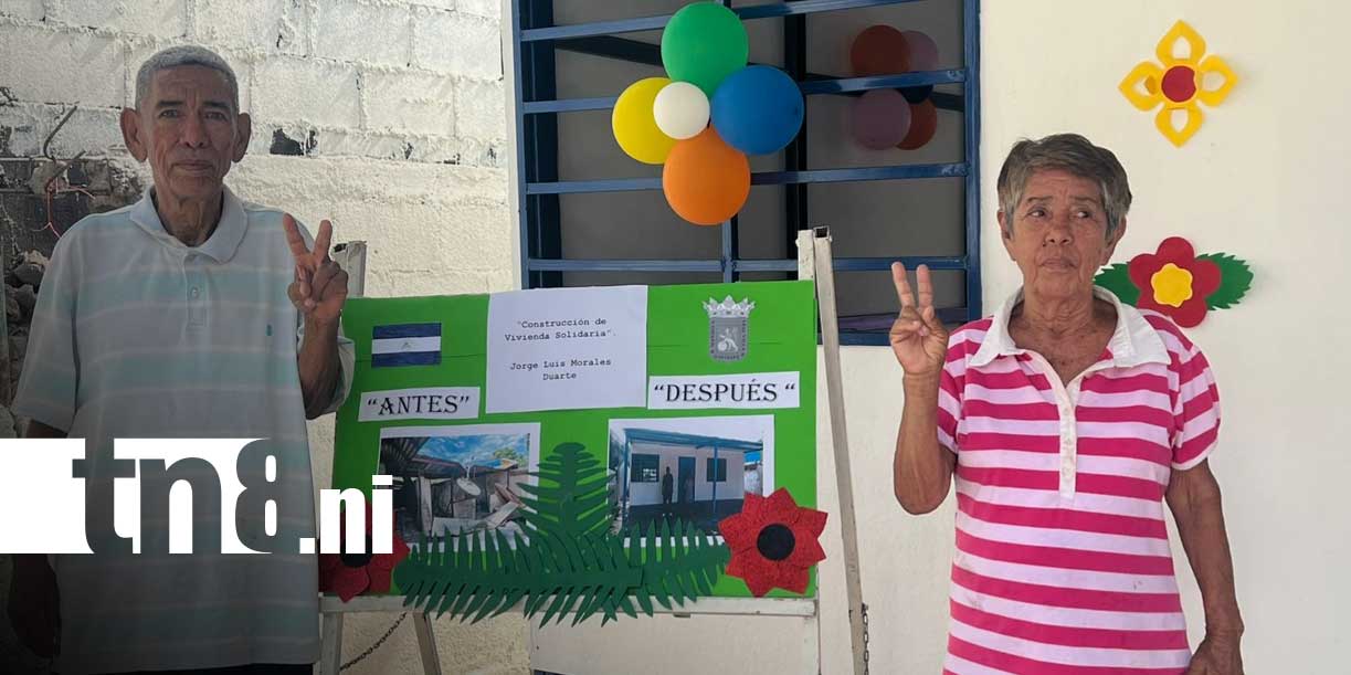 Foto: Vivienda digna transforma vida de familia en Managua/TN8