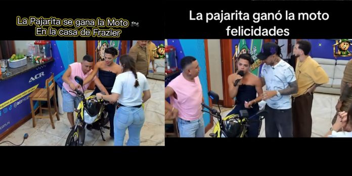 Foto: “La Pajarita” se lleva la moto en La Casa de Frazier /Cortesía