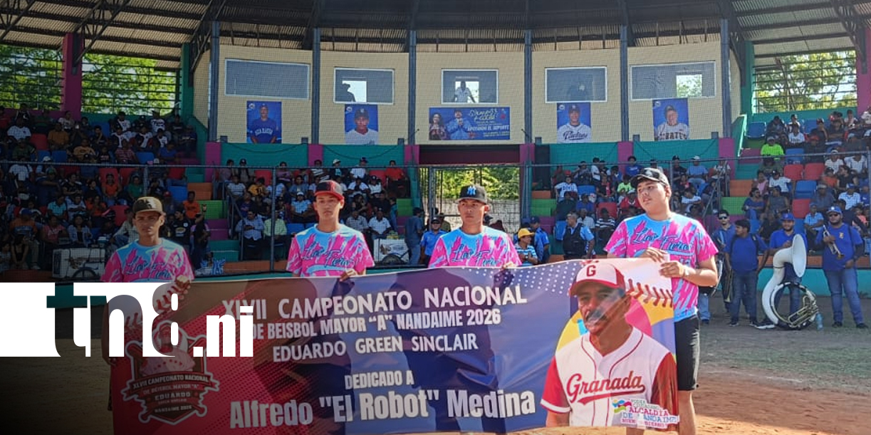 Foto: Nandaime inaugura el 47 Campeonato Nacional de Béisbol Mayor “A”/TN8