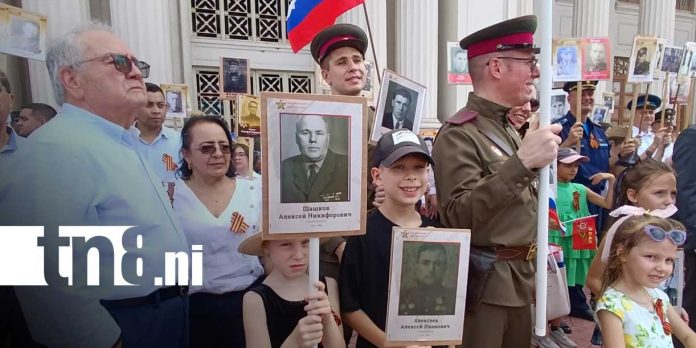 Foto: Embajada de Rusia celebra en Managua el Día de la Victoria / TN8