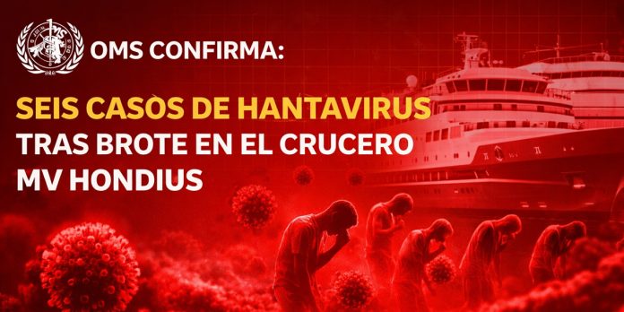 Foto: OMS confirma seis casos de Hantavirus en crucero MV Hondius / Cortesía