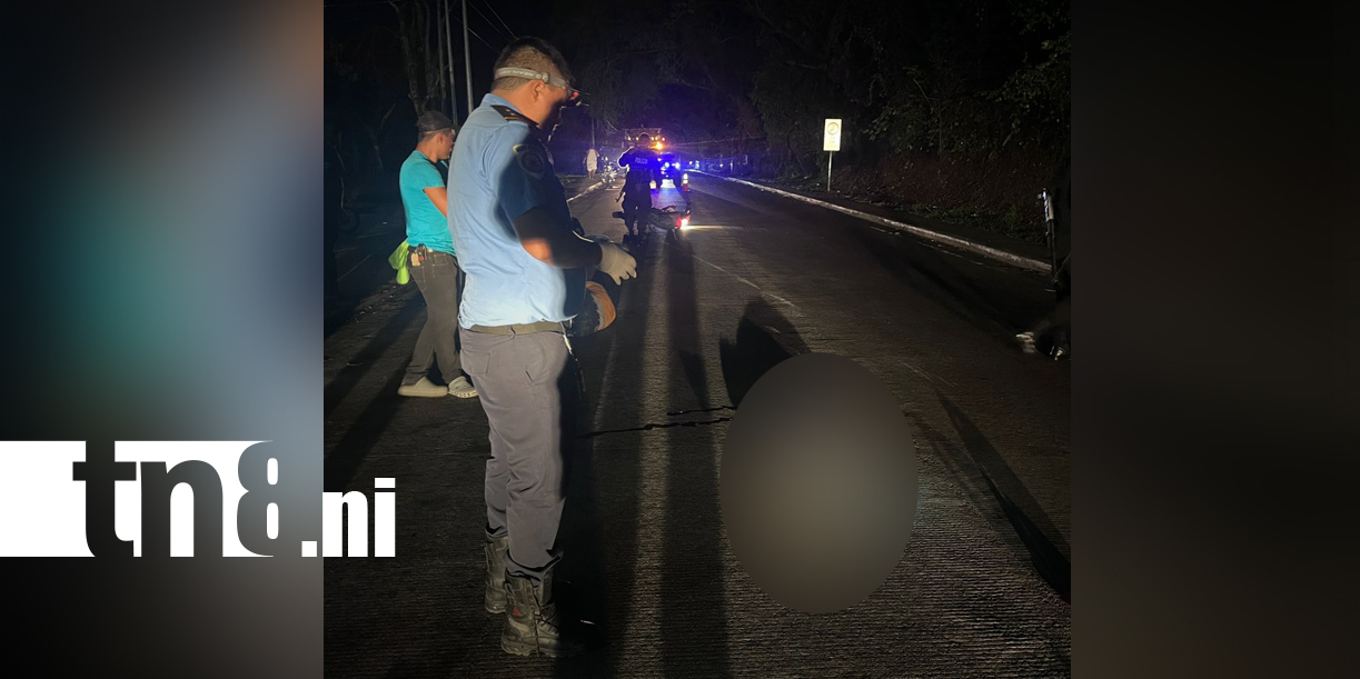 Foto: Joven muere y otro resulta herido en accidente de tránsito en Matiguás/TN8