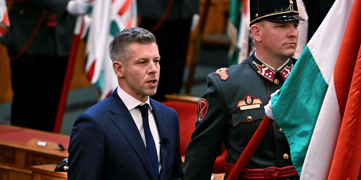 Foto: Péter Magyar asume como nuevo primer ministro de Hungría / Cortesía