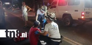 Foto: Motociclista resulta gravemente lesionado tras ser impactado por vehículo en Estelí/TN8