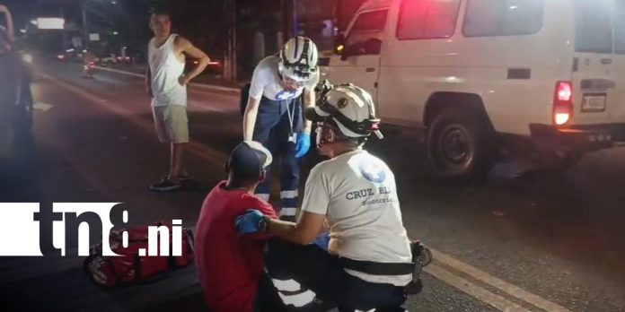 Foto: Motociclista resulta gravemente lesionado tras ser impactado por vehículo en Estelí/TN8