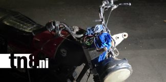 Foto: Accidente múltiple en el Distrito IV de Managua deja a un ciclista lesionado/TN8