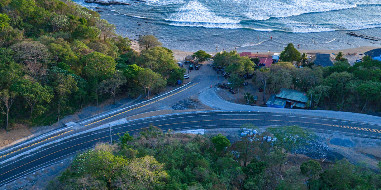 Foto: Carretera Costanera del Pacífico en Nicaragua / Cortesía