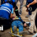 Trabajador queda gravemente herido tras caer de poste eléctrico en Managua Foto: Cae de un poste eléctrico en Managua y queda gravemente herido/TN8