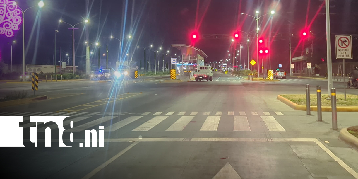 Foto: Carreras ilegales en Managua/TN8
