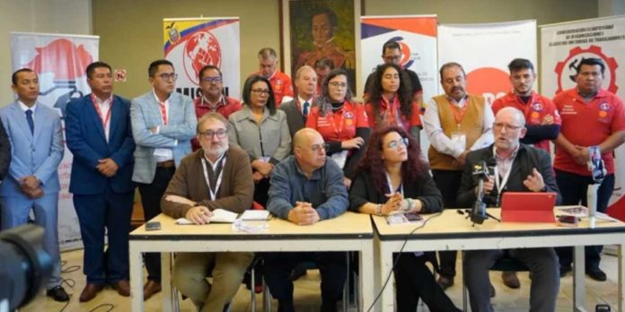 Foto:Crece la tensión en Ecuador por acusaciones de persecución sindical/Cortesía