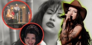 Foto: Cazzu recibe homenaje del hermano de Selena/ Cortesía