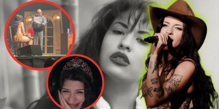 Foto: Cazzu recibe homenaje del hermano de Selena/ Cortesía