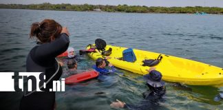Foto: Intensa búsqueda continúa en Xiloá tras socorrista profesional desaparecido/TN8