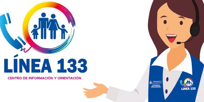 Foto: Atención familiar se fortalece con Línea 133/Cortesía