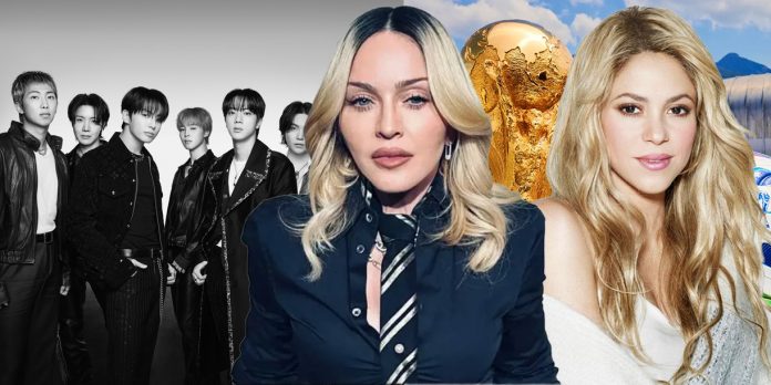 Foto: Shakira, Madonna y BTS harán historia / Cortesía